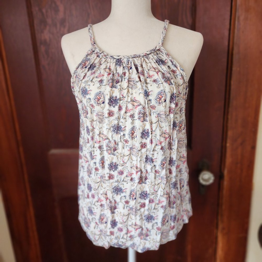 GAP Floral Tank Size M